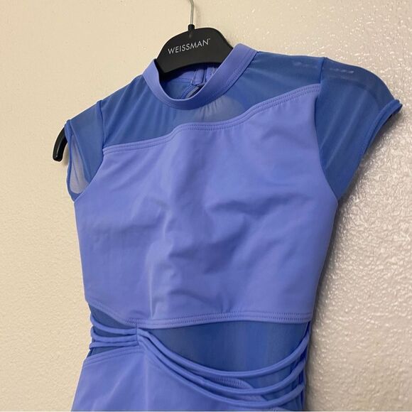 WEISSMAN Balera Dance blue Strappy Waist Leotard
14592 MC-Medium child - Picture 5 of 12